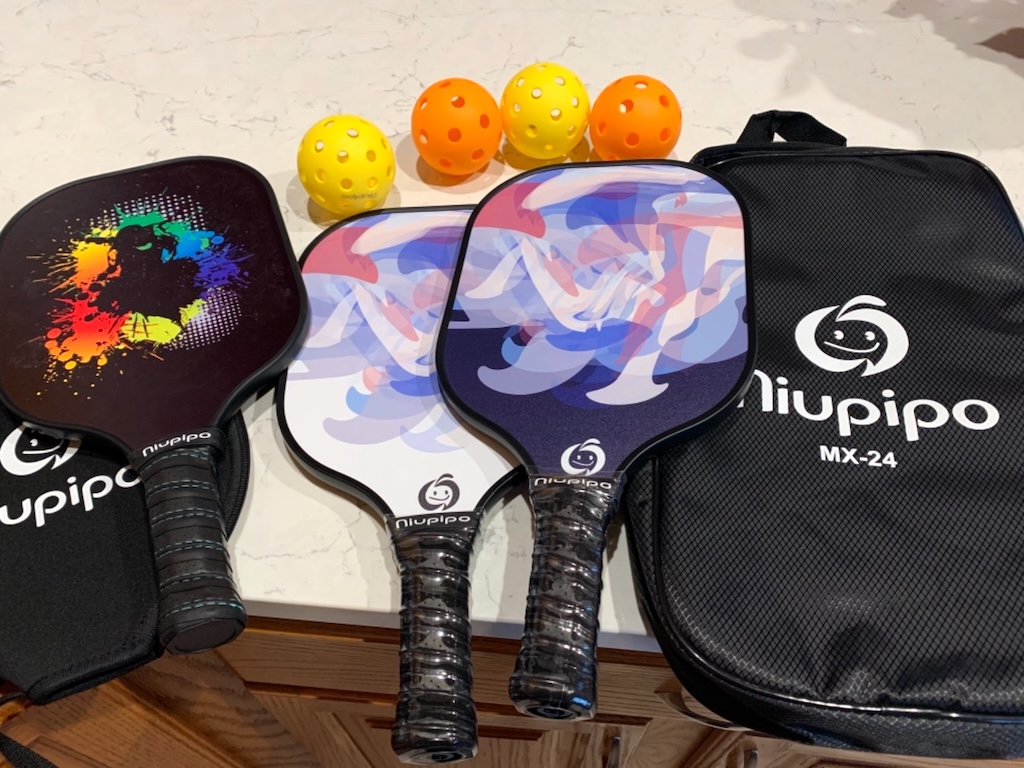 Pickleball Set Just $26.99 Shipped for Prime Members | Includes 4 Paddles, Balls, Bag, & More