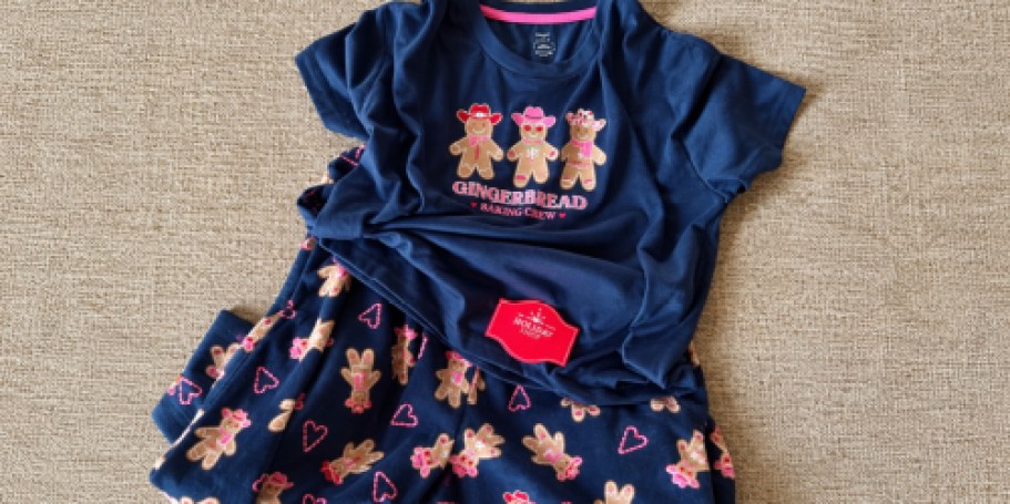 NEW Christmas Pajama Sets from $9.98 on Walmart.com