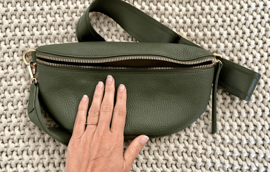 Quince 100% Italian Leather Sling Bag Just $74 Shipped (Reg. $295) | Perfect for Traveling!