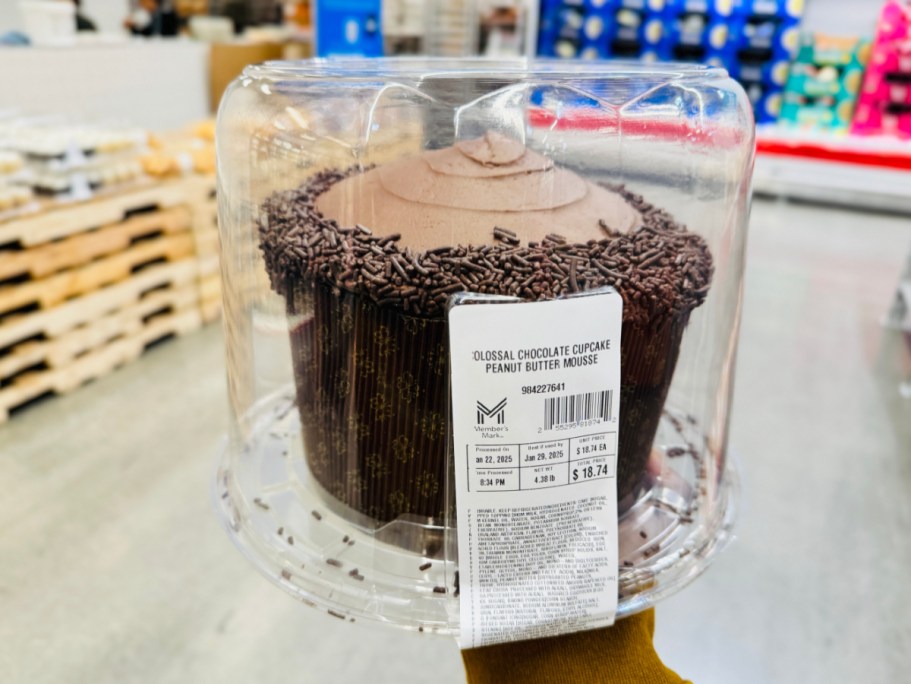 NEW Sam’s Club Bakery Finds: This Colossal Cupcake Has a Surprise Inside & Feeds 20!