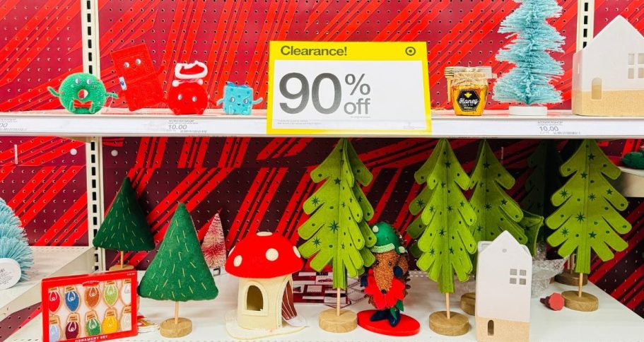 *HOT* 90% Off Target Christmas Clearance Spotted In-Store (Scan for Hidden Deals!)