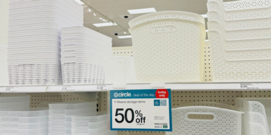 Target Daily Deals | Get 50% Off Brightroom Storage, Character Plush Pillows, & More