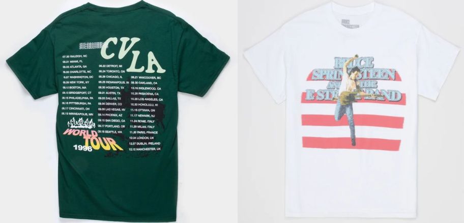 two tees stock image