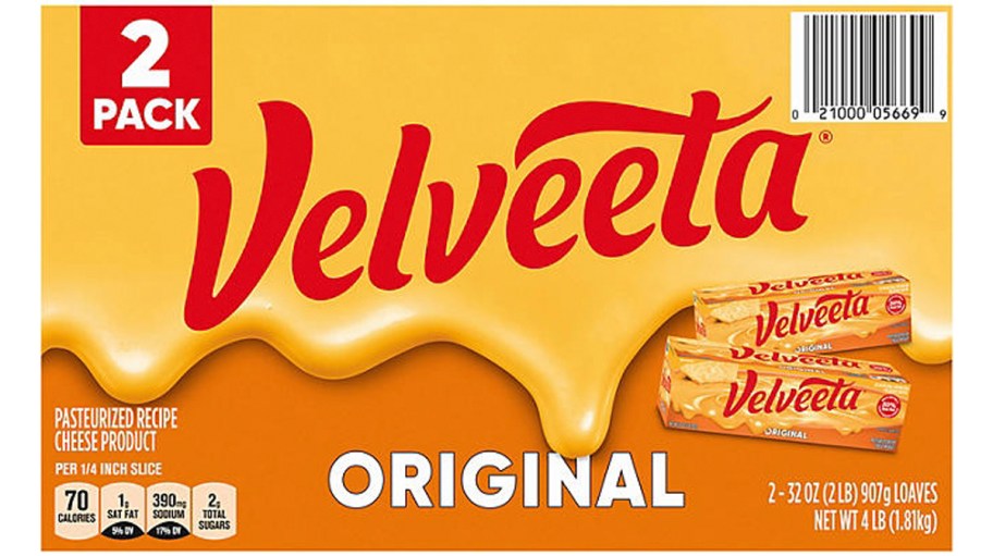 velveeta cheese box