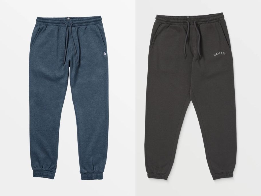 volcom fleece pant stock images