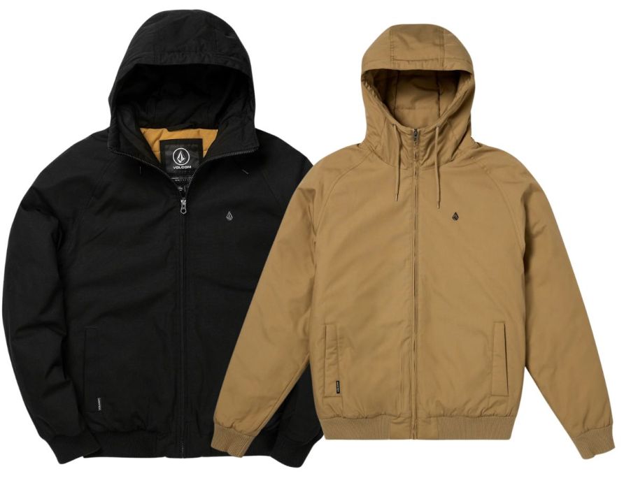 volcom jacket stock images