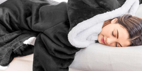 Wearable Blanket Hoodie as Low as $13.49 on Amazon (Reg. $36) | Cozy Teen Gift Idea!