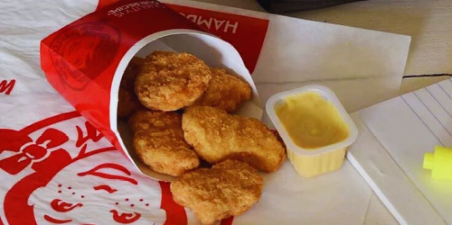 FREE Wendy’s Nuggets w/ Purchase on 4/15