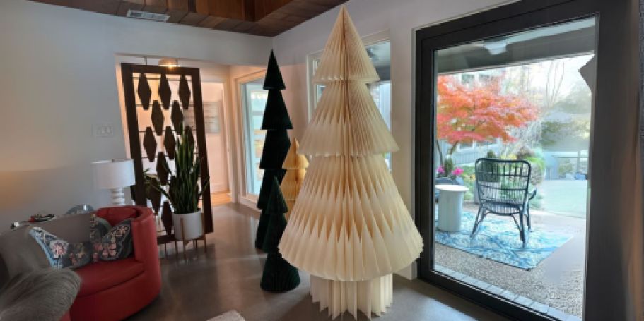 Up to 60% Off West Elm Paper Christmas Trees
