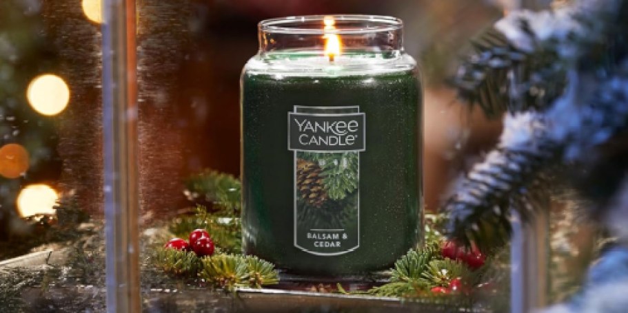 Yankee Candle Large Jars Only $11.77 Shipped (Reg. $31) + Get 70¢ Amazon Credit