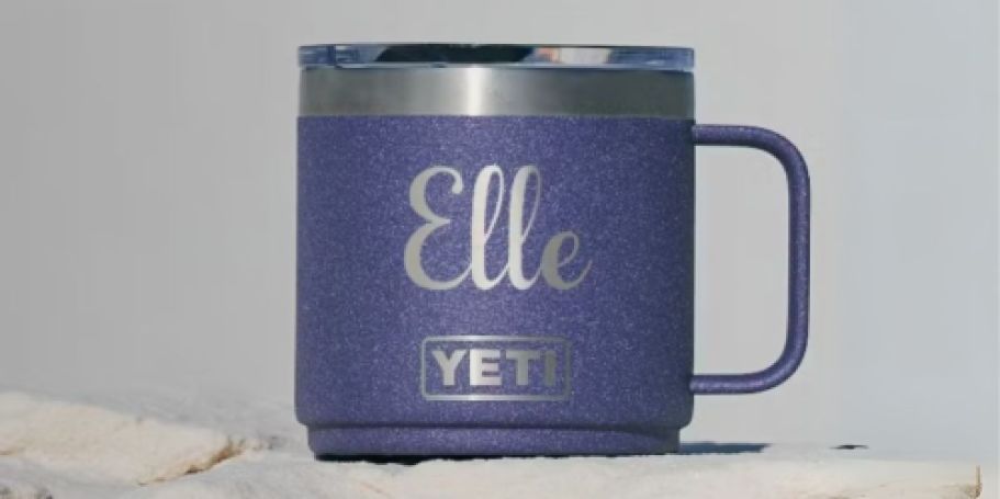 GO! FREE Customization on YETI Drinkware + Free Shipping