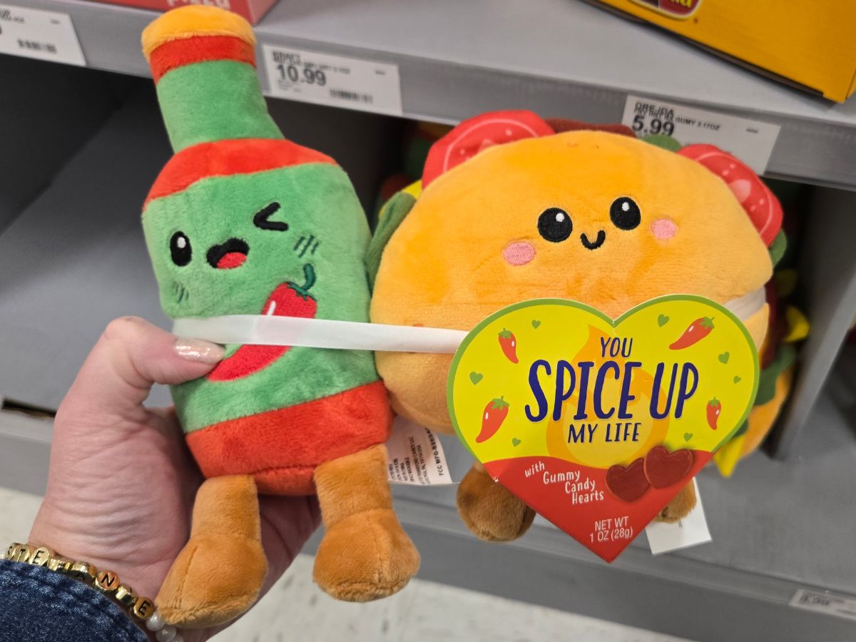 NEW Frankford Valentine’s Plush & Gummy Candy Sets at Target