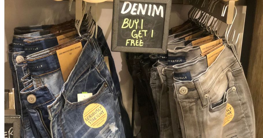 Buy 1, Get 1 FREE Aeropostale Jeans & Shorts