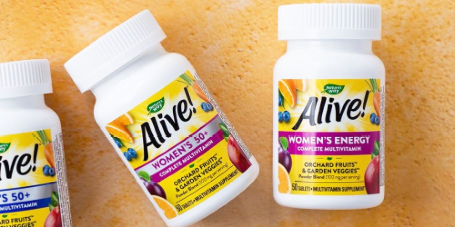 Nature’s Women’s Multivitamin 60-Count Only $9.87 Shipped on Amazon (Reg. $30)