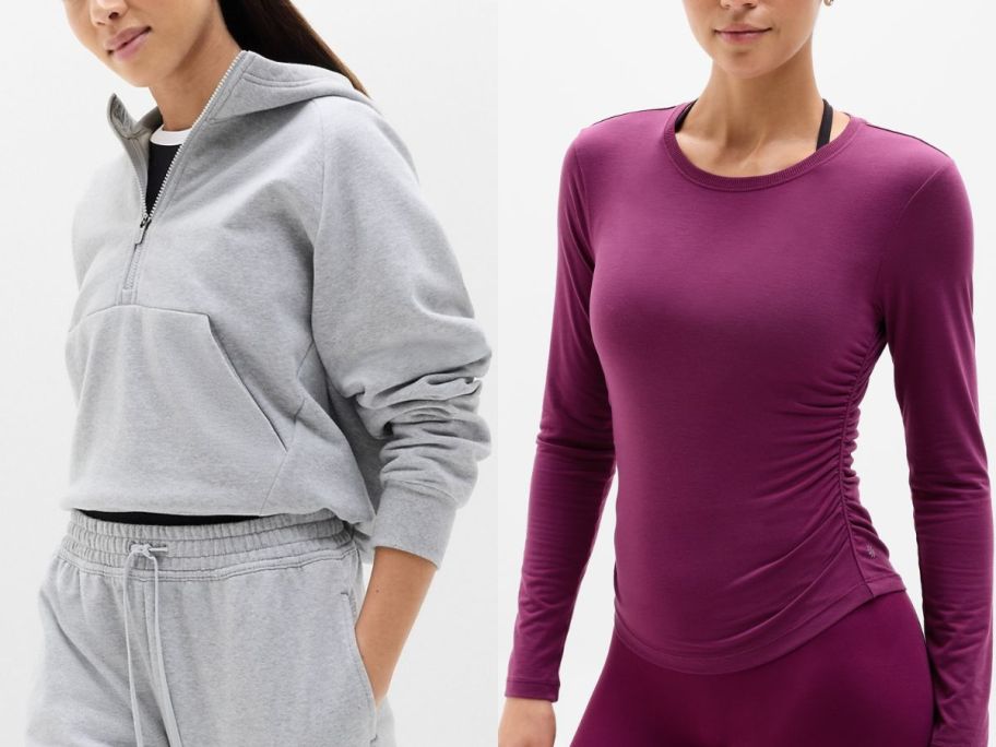two different items from athleta 