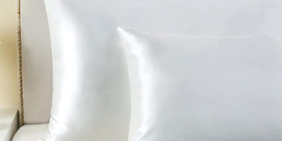 Satin Pillowcase 2-Pack Only $3.59 Shipped for Amazon Prime Members