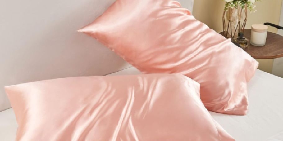 Highly-Rated Satin Pillowcase 2-Pack Just $3.36 Shipped for Amazon Prime