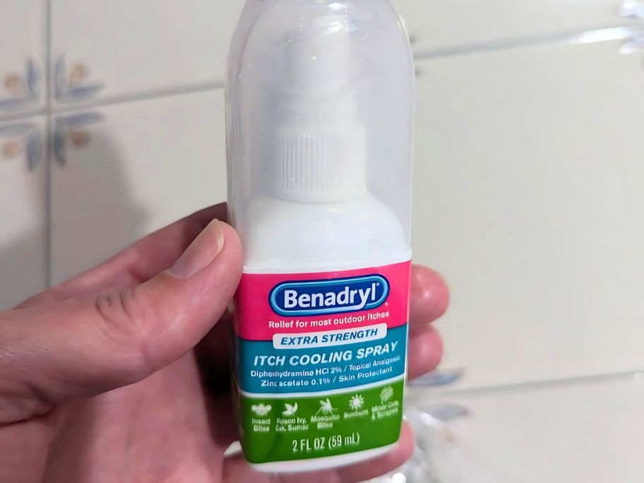 Benadryl Itch Cooling Spray Bottle