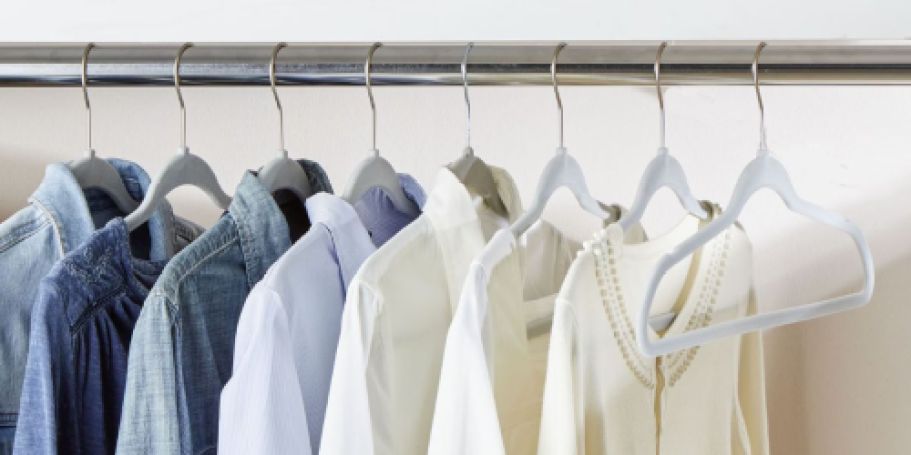 Velvet Hangers 100-Count Just $17.97 on Walmart.com