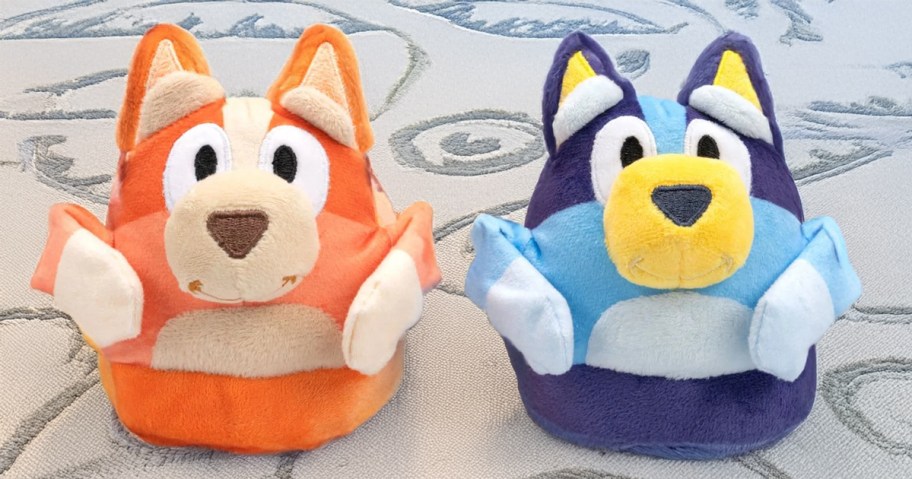 Bluey & Bingo Character Kids Plush Slippers