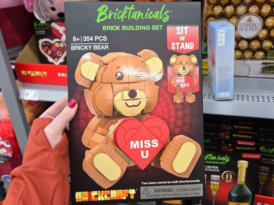 Brickcraft Bricktanicals Bricky Bear 354-Piece Set