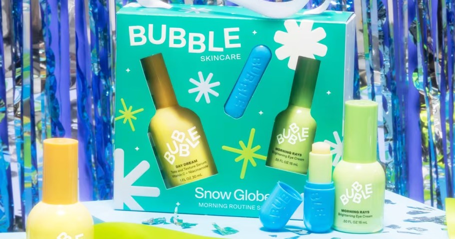 Up to 60% Off ULTA Gift Sets Sale | Bubble Skincare 3-Piece Set Only $13.50 ($40 Value)