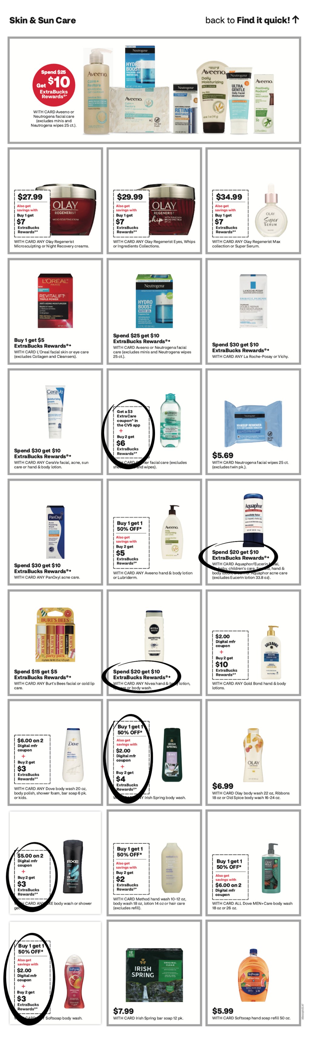 page from CVS ad