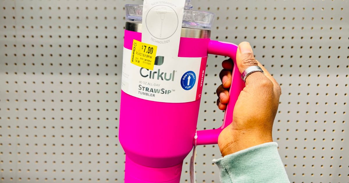 Cirkul 40oz Tumblers Possibly Only $7 at Walmart (Reg. $25)