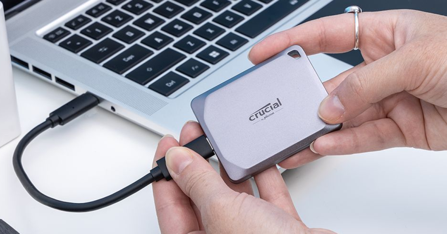 Crucial 1TB External SSD Only $69.99 Shipped (Reg. $120) – Super Durable & Compact