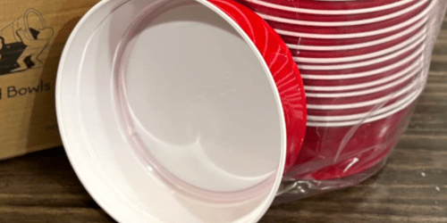 Red Party Cup Bowls 50-Pack Only $19.99 Shipped on Amazon