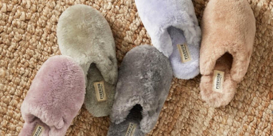 Dearfoams Women’s Fireside Slippers Only $19.99 Shipped (Regularly $79)