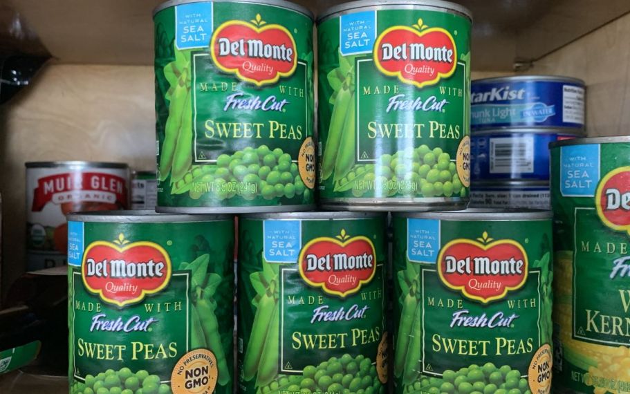 Del Monte Canned Sweet Peas 12-Count Only $7 Shipped on Amazon (Just 60¢ Each)