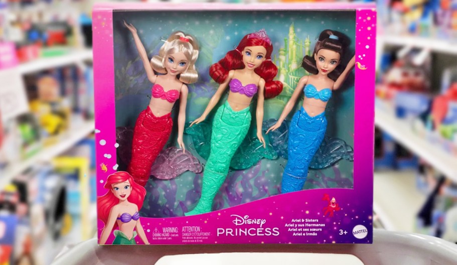 Disney Princess Mermaid Dolls 3-Pack Only $16.49 on Target.com (Regularly $33)