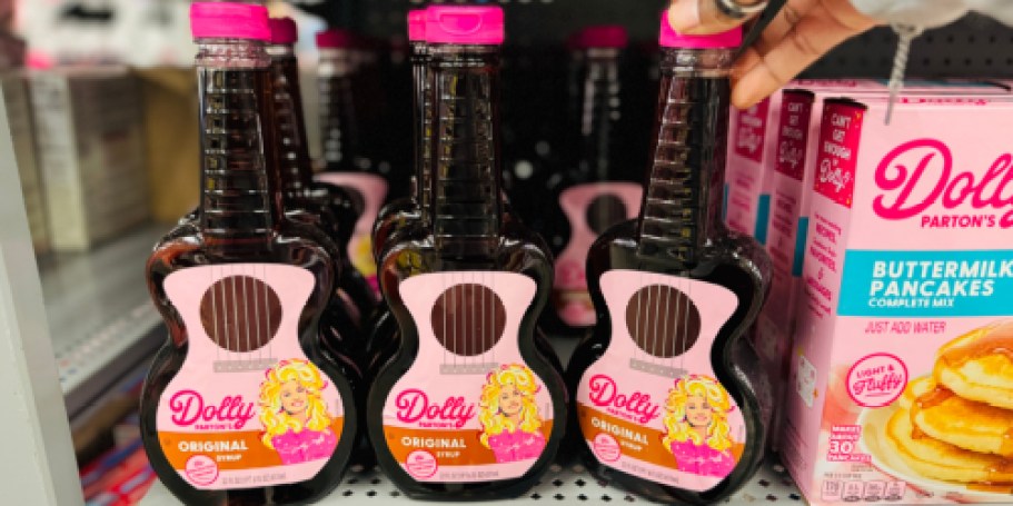 Dolly Parton Guitar-Shaped Syrup Now at Walmart