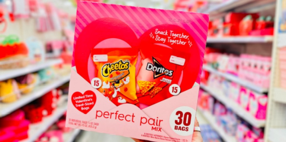 Frito-Lay Valentine Themed 30-Count Pack Just $9.99 on Target (Great for Classroom Events)