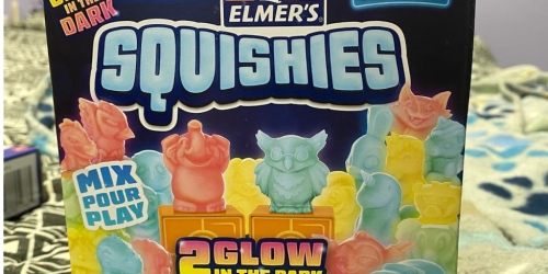 Elmer’s Squishies Kit Just $10 on Amazon (Reg. $17) | Make Glow-In-The-Dark Mystery Characters