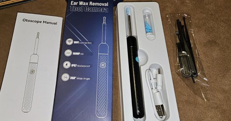 Lighted Ear Wax Removal Kit Only $5.99 on Amazon (Regularly $30)