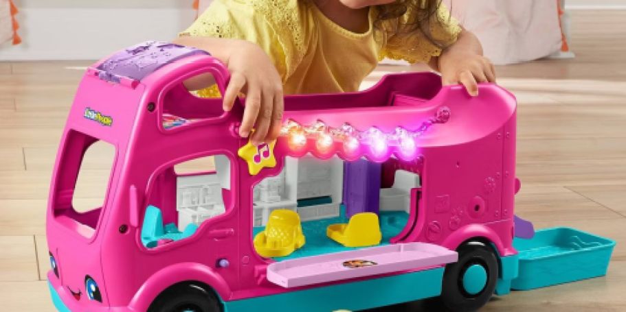 Fisher-Price Little People Barbie Dreamcamper Just $13.49 on Target.com (Reg. $32)