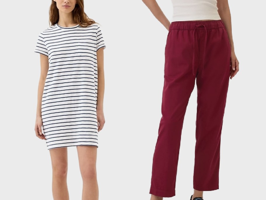 GAP dress and pants