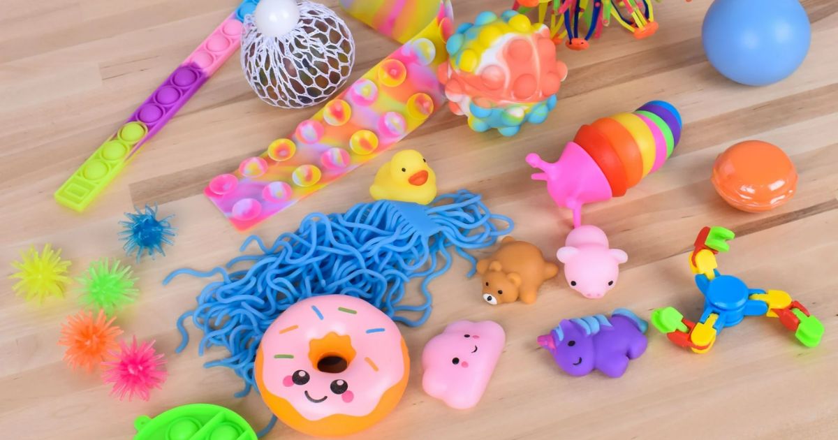 Kids Deluxe Fidget Box w/ 24 Sensory Toys Just $15 on Walmart.com (Regularly $21)