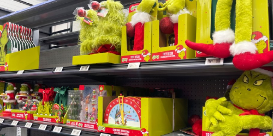 Up to 50% Off Walmart Christmas Clearance – Including Grinch Decor!
