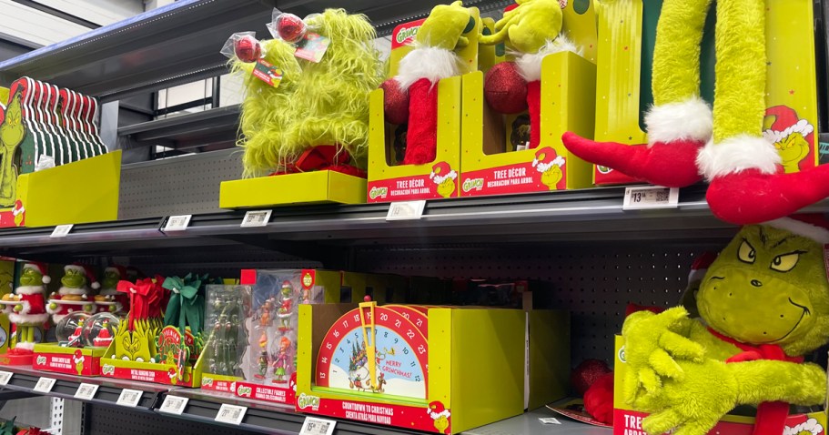 Up to 50% Off Walmart Christmas Clearance – Including Grinch Decor!