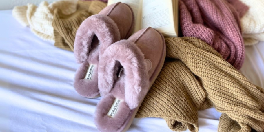 Up to 65% Off Dearfoams Valentine’s Slippers & Clogs + Free Shipping