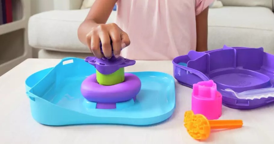 Kinetic Sand SquishMotion Playset ONLY $10 (Regularly $20)