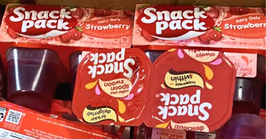 Snack Pack Juicy Gels 4-Count JUST 95¢ Shipped on Amazon