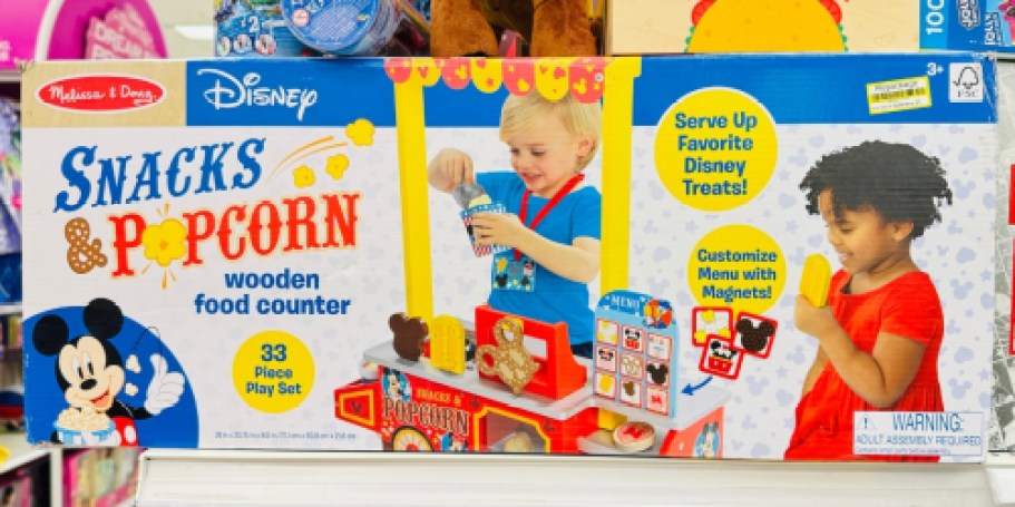 Melissa & Doug Disney Snacks and Popcorn Counter $54.99 Shipped on Target.com (Reg. $110)