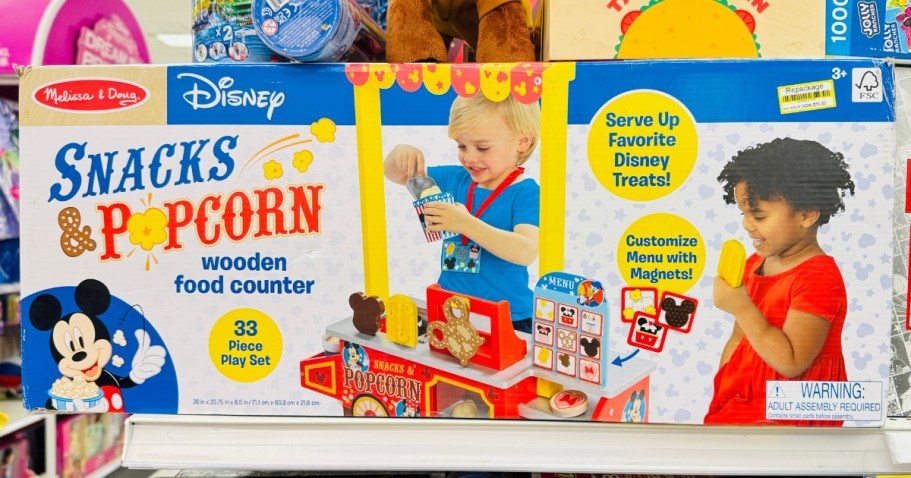 Melissa & Doug Disney Snacks & Popcorn Counter Just $54.99 Shipped on Target.com (Reg. $110)