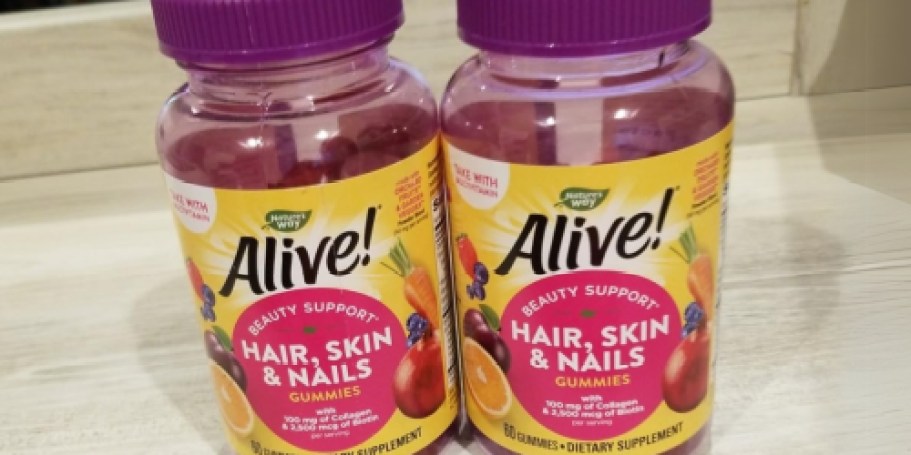 Nature’s Way Hair, Skin & Nails Gummies 60-Count Just $4.74 Shipped on Amazon (Reg. $11)