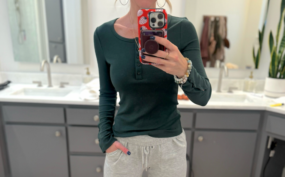 Score Collin’s Henley for Just $6.99 (+ More of The Best Amazon Fashion Deals!)