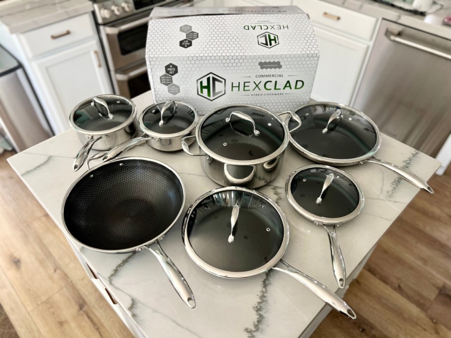 A brand-new HexClad Cookware Set